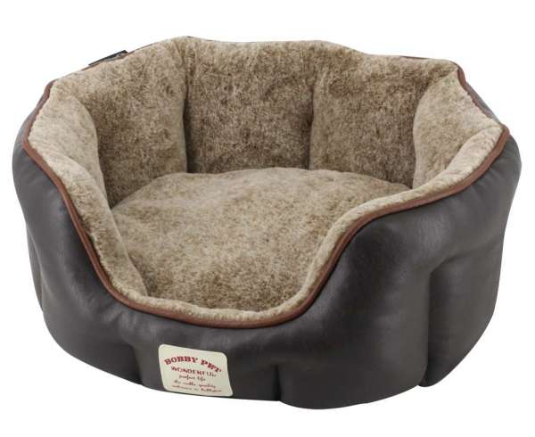 Bobbypet high quality luxury dog bed warm soft plush pet bed